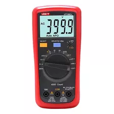Multímetro Digital Unit Ut136c+ Temperatura Buzzer Diodos