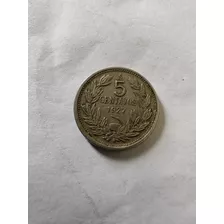 Moneda Chile 5 Centavos 1927 (x1698