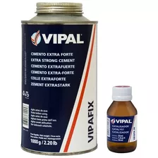 08 Jg. Cola Vipafix 1kg & Catalisador 50gr(30min) Vipal