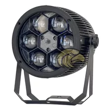 Canhao De Led Projetor Bee Eye 6 Leds 12w Rgbw Rotativo