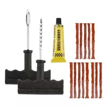 Kit Reparo Pneu 13 Macarrão Remendo Carro Moto S/ Câmara