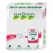 Caja Pañal Adulto Nateen Combi Plus Talla M (80unid) Talle Mediano