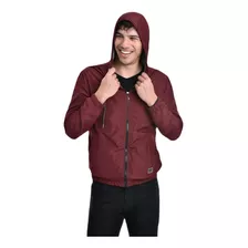 Campera Rompeviento Hombre Termica Chaqueta Liso Impermeable