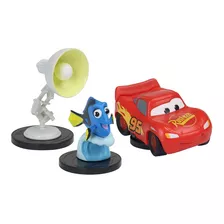 Figure Pixar - Relampago Mcqueen, Lampada Pixar E Dory