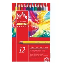 Lapiz Color Caran D'ache Supracolor X 12 Unidades En Lata