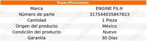 1- Filtro De Aire Cooper 3 Cil 1.5l 2014/2017 Engine Fil Foto 2