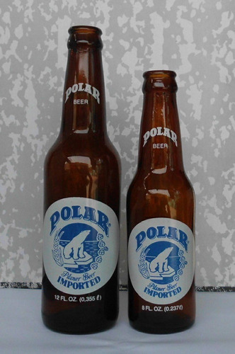 P O L A R   Imported   Botella Antigua De Coleccion