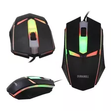 Mouse Gamer Barato Luzes Coloridas Durawell Robo Dw-01