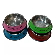 Plato Taza Comedero Bebedero Para Perros Gatos Mascotas 30cm