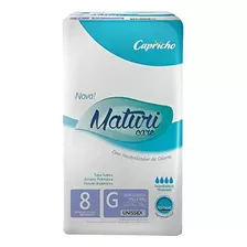 Fralda Geriátrica Maturi Care Confort G 8 Unidades Tamanho Grande