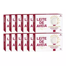 12un Sabonete Vegetal Leite De Aveia Classico 90g Davene