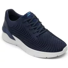 Tenis Caballero Flexi Textil Azul 405401 Número 26.5