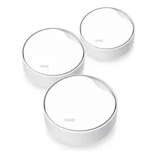 Deco X50 Poe (3-pack) Mesh Sistema Wi-fi Banda Dual Tp-link Color Blanco