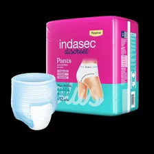 Indasec Discreet Pant Plus M X 12