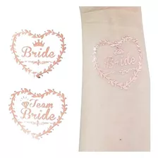 Kit Com 20 Tatuagens Temporárias Despedida De Solteira Bride