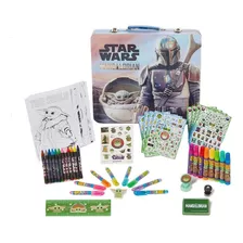 Set De Dibujo Star Wars De 500 Piezas Estuche De Lata 