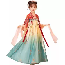 Vestido Hanfu Nena Altura De 120cm Zona Recoleta