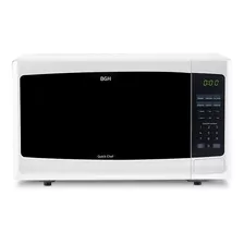 Microondas Grill Bgh Quick Chef 28 Lts B228db9 Blanco