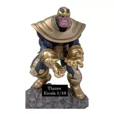 Estátua Boneco Thanos Diamond Select Gallery Vingadores 