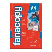 Resma Papel A4 Fanacopy - 75 Grs - 500 Hojas 