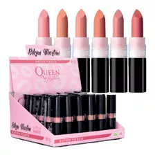 30 Batom Fosco De Luxo Matte Queen Atacado Revenda Color