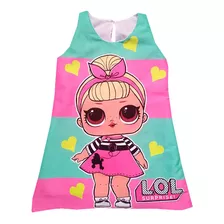 Vestido Para Niñas De La Muñeca Lol - Rj