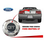 Emblema Delantero Mustang Metal Calidad Original Negro Gloss