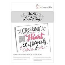 Hahnemühle Hand Lettering Pad A4 21 X 297 Cm 25 Hojas