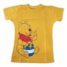 Camiseta Clube Comix Pohh Dourado Amarelo G