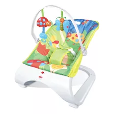 Cadeira Descanso Bebê Acolchoada Com Som Vibração C/ Inmetro