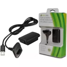 Bateria Recarregável Controle Xbox 360 Com Carregador