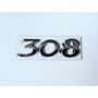 Emblema 301 Peugeot Trasero Nmeros  Insignia Logotipo  Peugeot 407