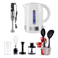 Mixer + Accesorios Y Jarra Eléctrica 1.8lts Rotel + 2 Regalo