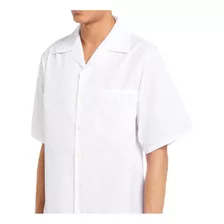 Camisa Cuello Sport Colegial Dacrón Manga Corta Niños