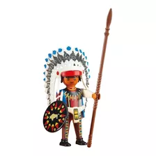 Playmobil 6271 Native American Chief Jefe Indio Americano!!