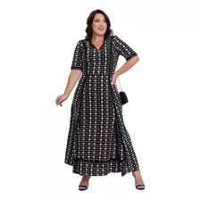 Vestido Longo Em Laise Kauly ( 3837 ) Moda Evangelica