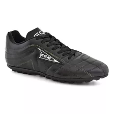 Chuteira Masculina Futebol Society Couro Legitimo Conforto