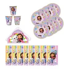 Kit Decoracion Mesa Infantil Cumpleaños Disney Lic Original 