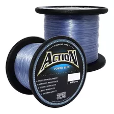 Marine Sports Action Power Cinza 0,43 Mm 28lb 600 M