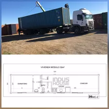 Vivienda Container 30 M2 Llave En Mano Envio Gratis !!!!