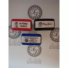 Timbres De Goma Personalizados 