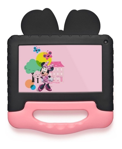 Tablet  Multilaser M7s Go Minnie Mouse Nb340 7  16gb Rosa E 1gb De Memória Ram