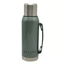 Termo Sakura Clasico Acero Inoxidable 1 L Tapon Cebador C