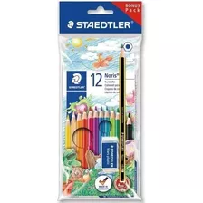 Lápis De Cor Staedtler Noris Club 12 Cores + Bonus Pack