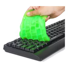 Gel Limpiador Teclado Pc Notebook Autómovil Tv Polvo Pelusas