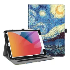 Funda Fintie, Noche Estrellada, Compatible iPad De 9ª/8ª/7ª