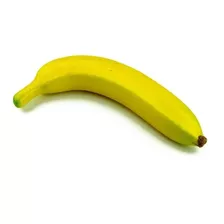 12 Banana Artificial Fruta Decoração Toque Real 
