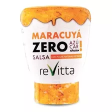 Salsa Zero (sin Azúcar Añadida) 330 Grs. Revitta Wellness Sabor Maracuyá