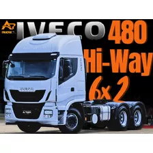 Iveco Hiway 480 6x2 Stralis Teto Alto Impecável!pneus Otímos