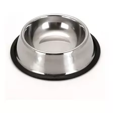 Plato Comedero Metalico Pequeño 22 Cm Mascotas Perros Gatos